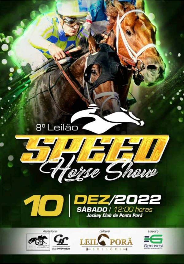  8º LEILÃO SPEED HORSE SHOW