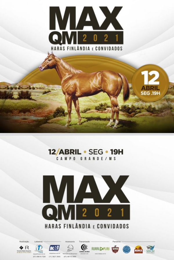 35º LEILÃO MAX QM HARAS FINLÂNDIA & CONVIDADOS