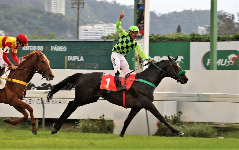 Cavalo de Genovesi vence Grande Prêmio Derby Club