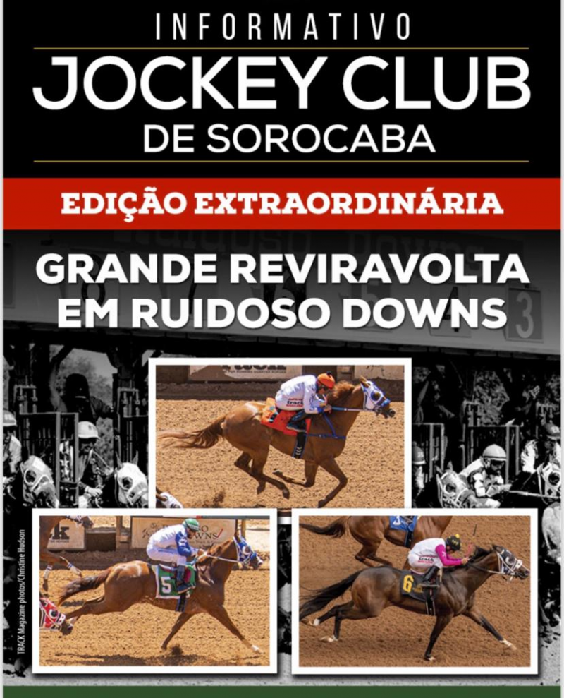 Jockey Club de Sorocaba com trabalho de Nilsinho Genovesi e equipe em busca do esporte limpo e do bem estar animal