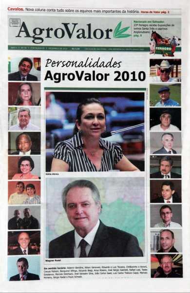 Personalidade Agrovalor 2010